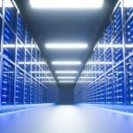 server room interior in datacenter 3d render gya4jlh